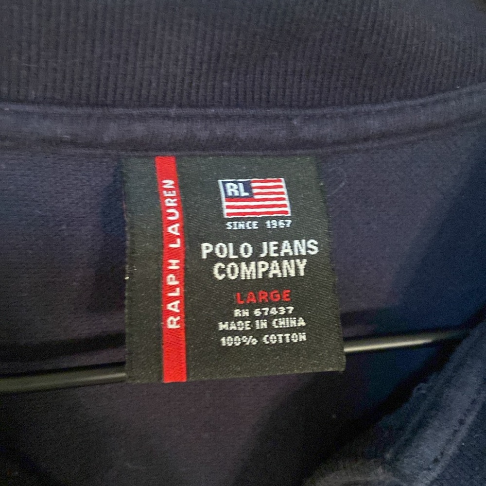 🔥EC🔥Polo Jeans Company 100% Cotton Polo Shirt. - Picture 2 of 5